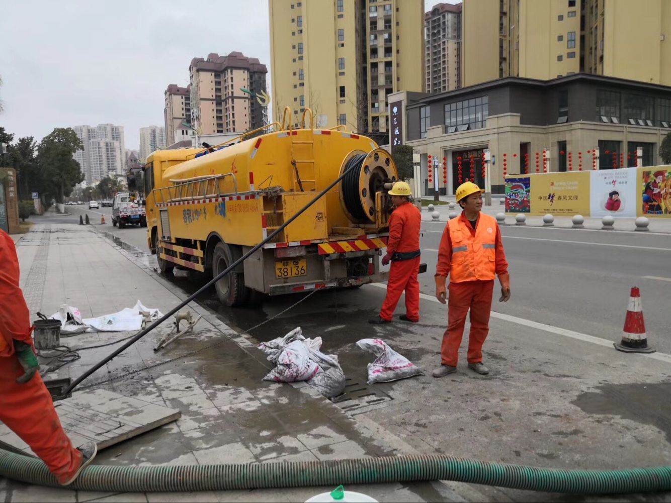 壶关排污管道清淤-管道清洗